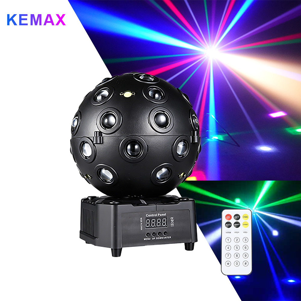 Head Racket Boom - 150W Magic Ball Disco Lights Remote