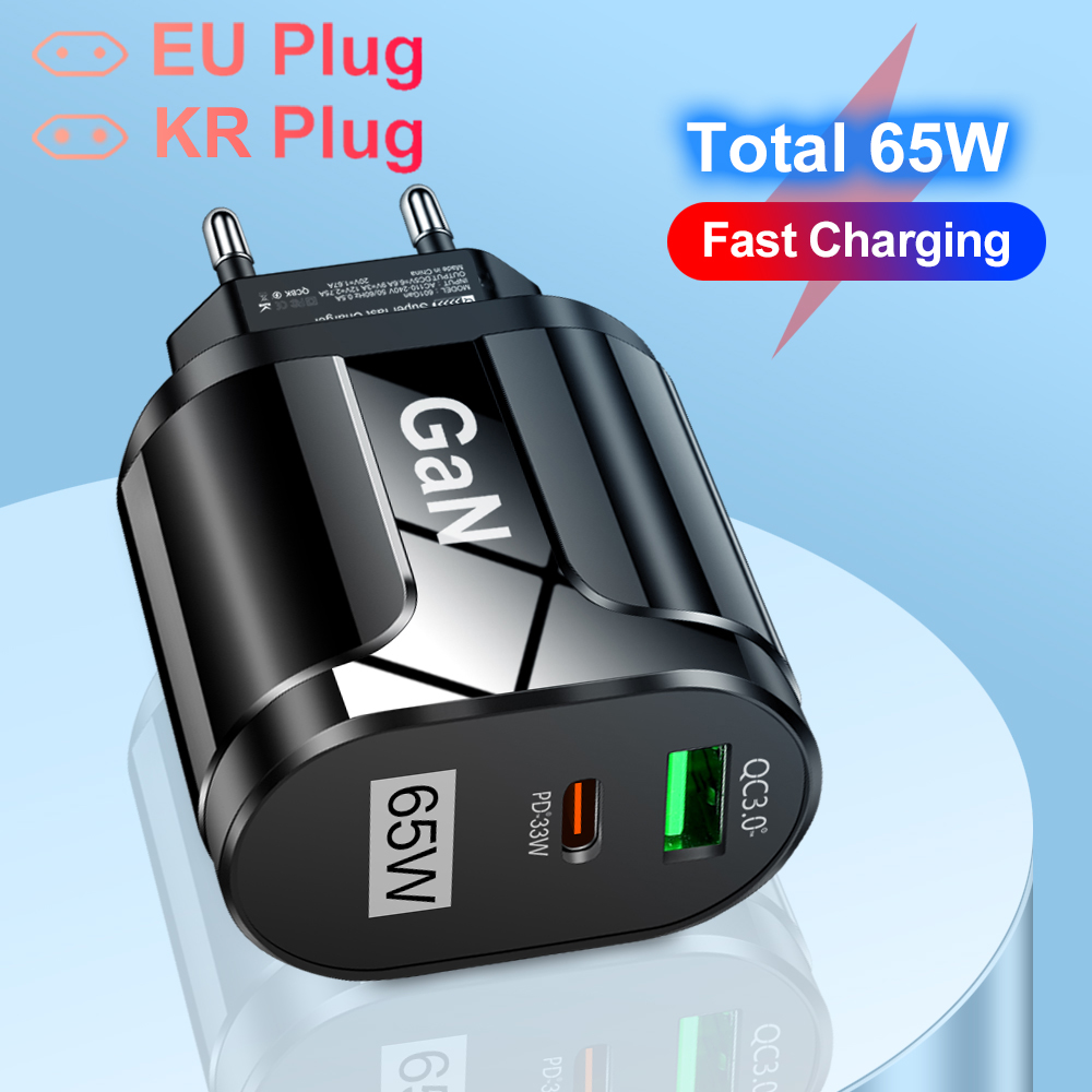 65W GaN USB C Charger Quick Ch - đánh giá và giá Badminton Korea
