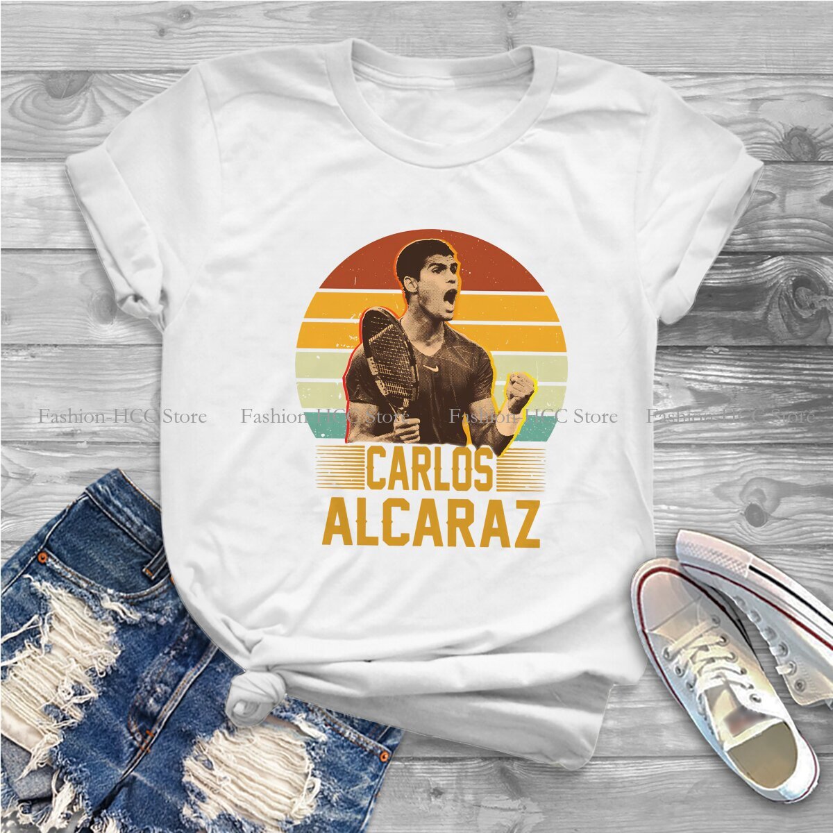 Carlos Alcaraz Retro Vintage R - đánh giá và giá Badminton Anime